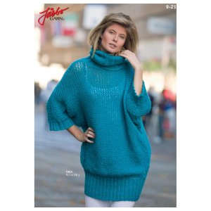 Patron tricot - Tunique manches pingouin Patron tricot - Tunique manches pingouin