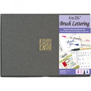 Kit de démarrage ZIG Brush Lettering Kit de démarrage ZIG Brush Lettering