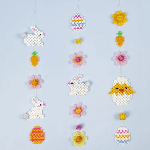 Carreaux de perles - Transparent - Hexagonal - 15x15 cm - 1 pce