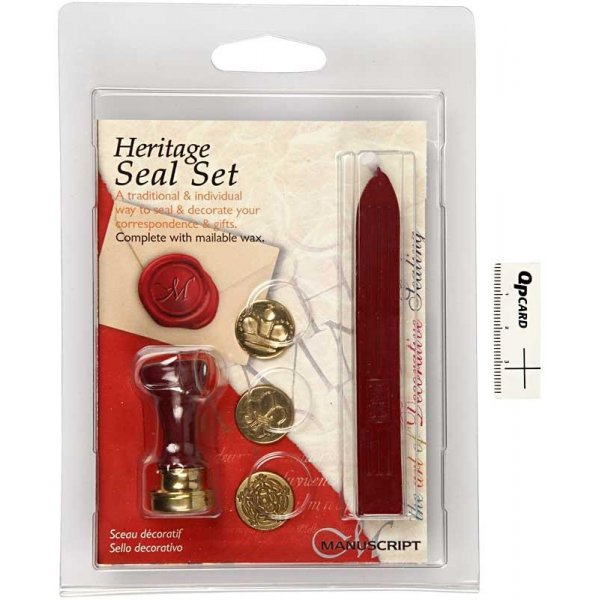 Laque et sceau - couronne - fleur - Lys franais