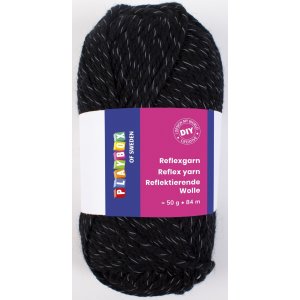 Fil réfléchissant 50 g noir Fil réfléchissant 50 g noir