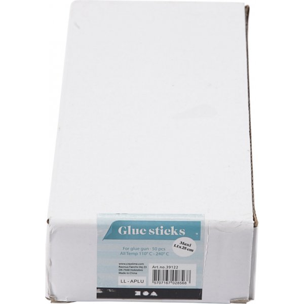 Btons de colle pour pistolet  colle maxi - L25 cm - 50 pcs