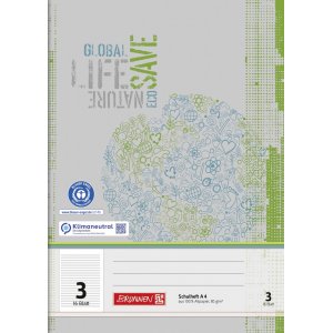 Livret scolaire - A4 - papier recyclé Livret scolaire - A4 - papier recyclé