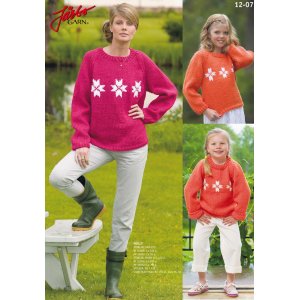 Patron tricot - Chemise fille résistante avec raglan Patron tricot - Chemise fille résistante avec raglan