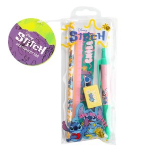 Ensemble de papeterie Stitch Disney - kit de loisirs cr�atifs avec fournitures de bureau