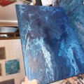 Image client Peinture acrylique Campus 500 ml - Bleu Phtalo (387)