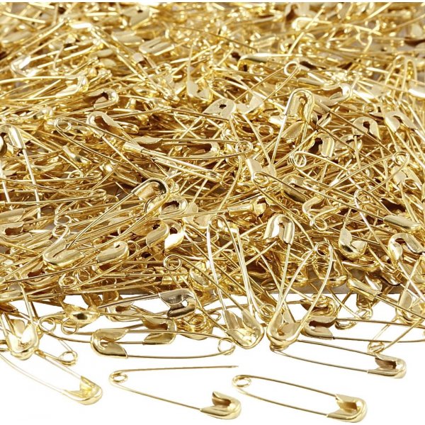 pingles de sret - or - 500 pcs