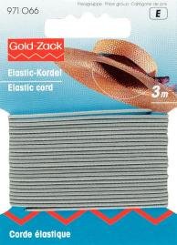 Cordon élastique 1,5 mm gris clair 3 m Cordon élastique 1,5 mm gris clair 3 m