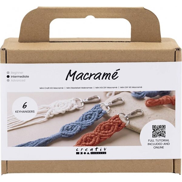 Mini Kit DIY Macram - Porte-cls