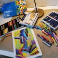 Image client Set de pastels à l'huile L Goldfaber - 24 crayons