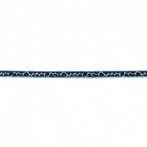 Ruban de soie - Argent 9 mm Ruban de soie - Argent 9 mm