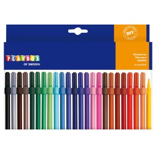 Stylo fibre 24 pcs étroit Stylo fibre 24 pcs étroit