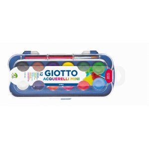 Aquarelle Giotto Aquarelli Mini - paquet de 12 Aquarelle Giotto Aquarelli Mini - paquet de 12