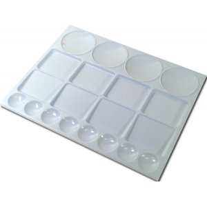 Palette en plastique Rectangulaire Palette en plastique Rectangulaire