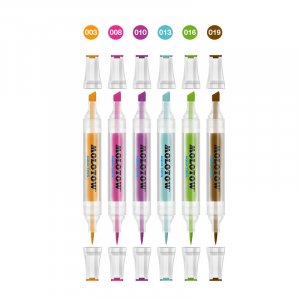Set de marqueurs aquarelle Aqua Twin 6 Pens - Couleur II Set de marqueurs aquarelle Aqua Twin 6 Pens - Couleur II