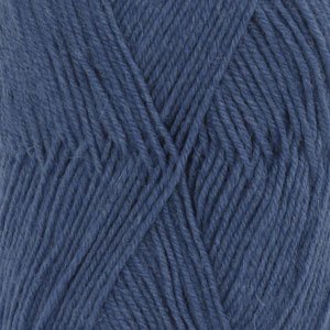 Fil DROPS Fabel Uni Color - 50g - Bleu royal (108) Fil DROPS Fabel Uni Color - 50g - Bleu royal (108)