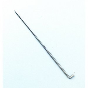 Aiguille à feutrage métal L 7,8 cm - 1 pc. grand Aiguille à feutrage métal L 7,8 cm - 1 pc. grand