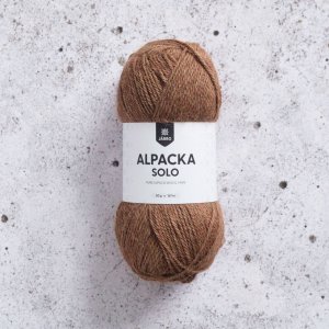 Alpaga Solo 50g - Brun ocre Alpaga Solo 50g - Brun ocre