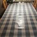 Image client Toile cir�e � carreaux - Bleu