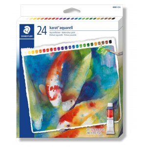 Peinture aquarelle 12 ml - 24 couleurs Peinture aquarelle 12 ml - 24 couleurs