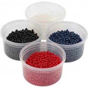 Kit DIY - Pâte à perles - Noir, bleu marine, rouge Kit DIY - Pâte à perles - Noir, bleu marine, rouge