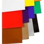 Papier glac - couleurs mlanges - 11 x 25 feuilles
