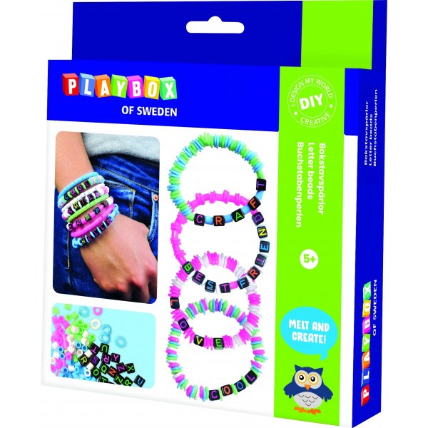 Kit artisanal Perles lettres non