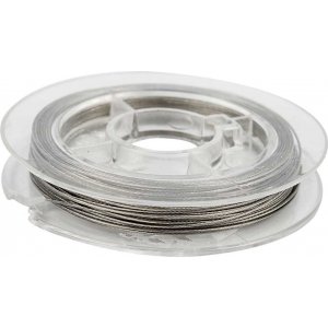 Fil à bijoux - argent - 10 m Fil à bijoux - argent - 10 m