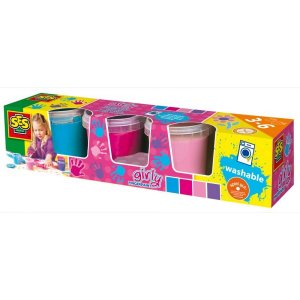 Peinture au doigt, 4 couleurs tendance, 150 ml Peinture au doigt, 4 couleurs tendance, 150 ml