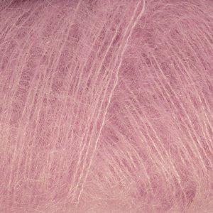 Fil DROPS Kid-Silk Uni Color - 25g - Rose moyen (04) Fil DROPS Kid-Silk Uni Color - 25g - Rose moyen (04)