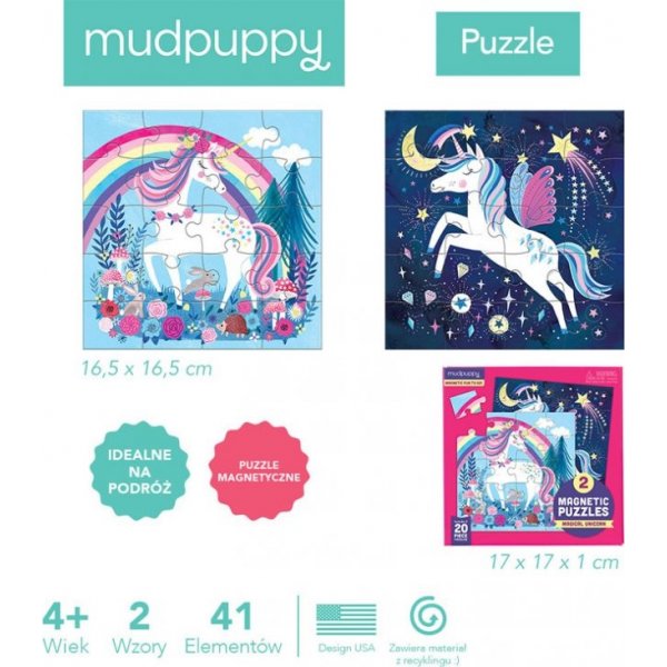 Puzzle Magntique - Licorne Magique