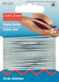Cordon élastique 1,5mm argent 3 m Cordon élastique 1,5mm argent 3 m