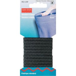 Elastique standard 5 mm noir 3 m Elastique standard 5 mm noir 3 m