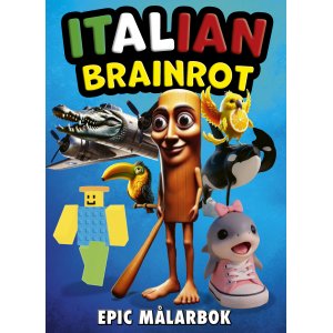 Livre de coloriage épique italien Brainrot Livre de coloriage épique italien Brainrot
