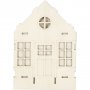 Maison en bois - Pont langage 24cm