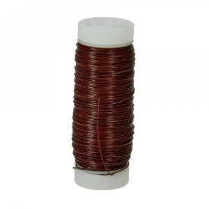 Fil fleuri 0,35 mm - marron 50 g = 60 m Fil fleuri 0,35 mm - marron 50 g = 60 m