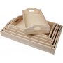 Plateaux de service - 6 pices