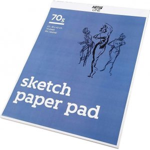 Carnet de croquis - blanc - A3 - 70 feuilles Carnet de croquis - blanc - A3 - 70 feuilles