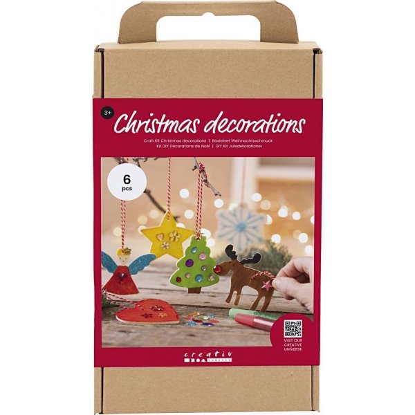 Kit DIY Dcorations de Nol - Coloriage