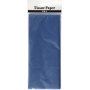 Papier de soie - bleu - 50 x 70 cm - 14 g -10 feuilles