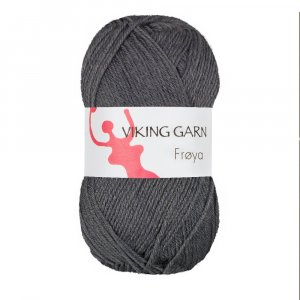 Fil Viking Fröya 50g - Gris acier (214) Fil Viking Fröya 50g - Gris acier (214)