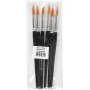 Pinceaux Gold Line - non. 18 - rond - 6 pices