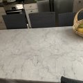 Image client B�che PVC Marbrure - Blanc