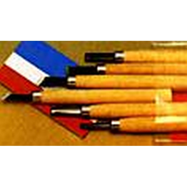Le set de couteaux  linolum