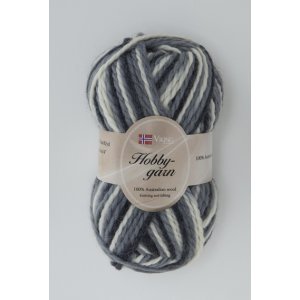 Fil Viking Fil Hobby 50g - Multi Gris (912) Fil Viking Fil Hobby 50g - Multi Gris (912)