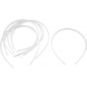 Diadème - 8 mm - blanc - 20 pcs Diadème - 8 mm - blanc - 20 pcs