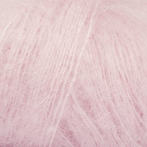 Fil DROPS Kid-Silk Uni Color - 25g - Rose clair (03) Fil DROPS Kid-Silk Uni Color - 25g - Rose clair (03)