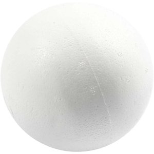 Boules en polystyrène - blanc - Ø12 cm - 25 pcs Boules en polystyrène - blanc - Ø12 cm - 25 pcs