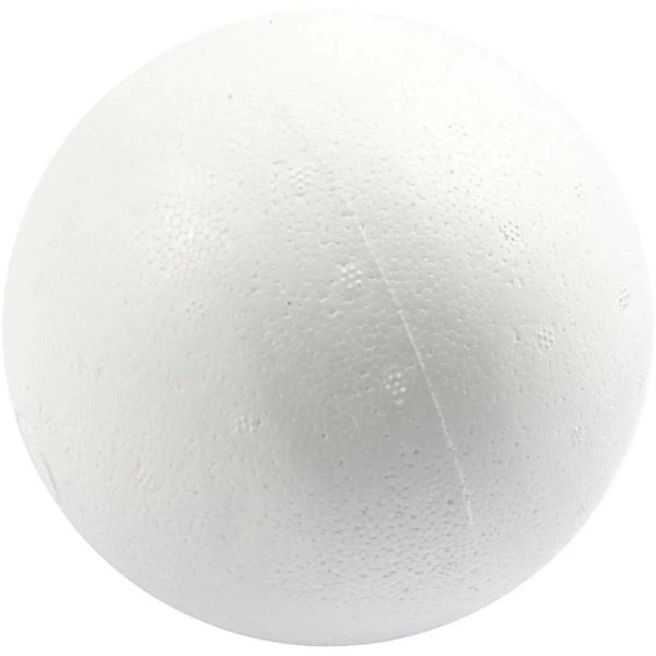 Boules en polystyrène - blanc - Ø12 cm - 25 pcs Boules en polystyrène - blanc - Ø12 cm - 25 pcs