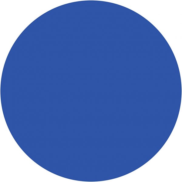 Peinture textile textile solide - bleu brillant - couvrante - 250 ml